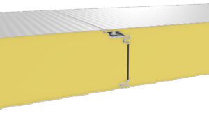 WALL sandwich panels with polyurethane foam core