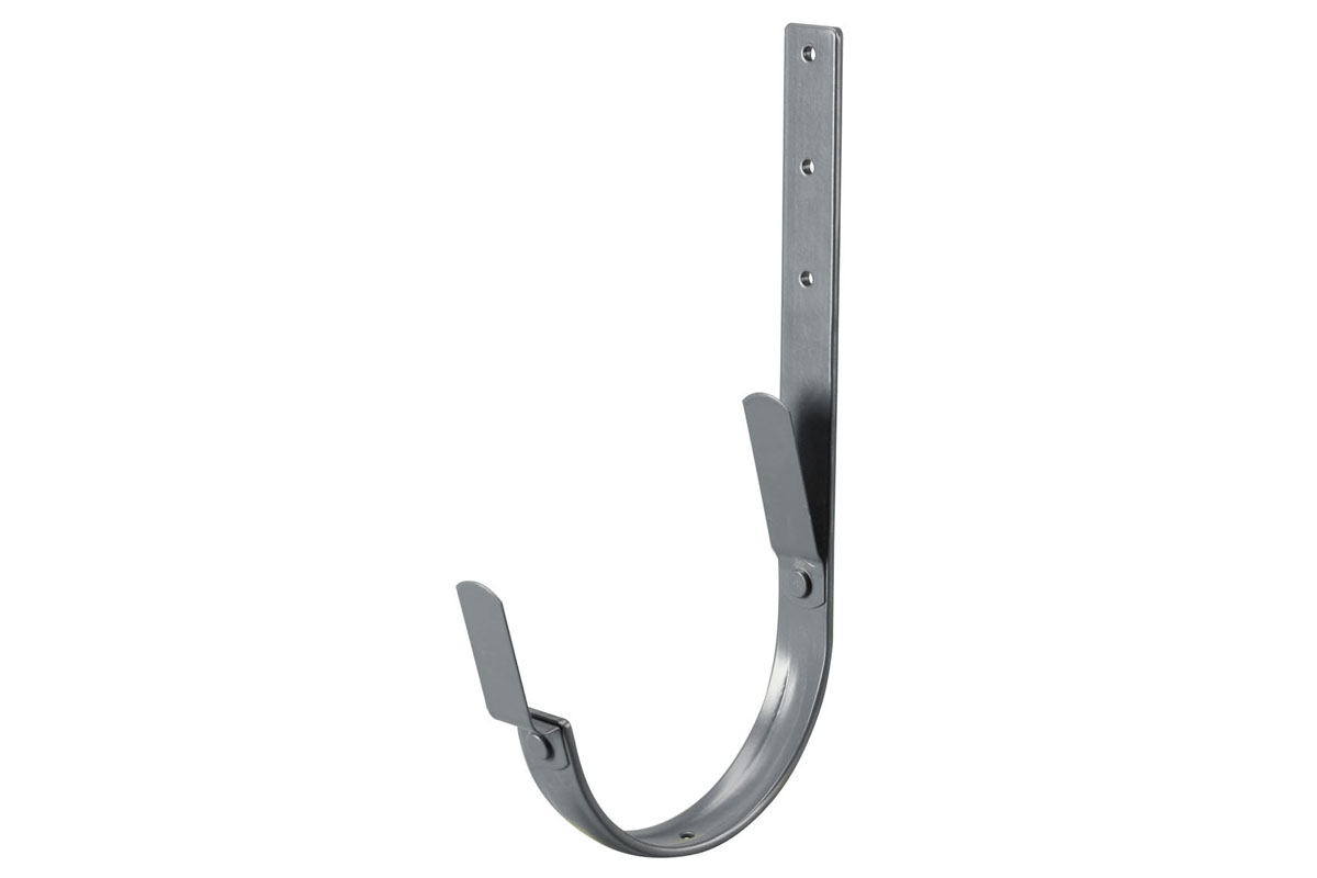 Gutter hook long 210 mm with 2 plates NIAGARA galvanized Florian Centrum