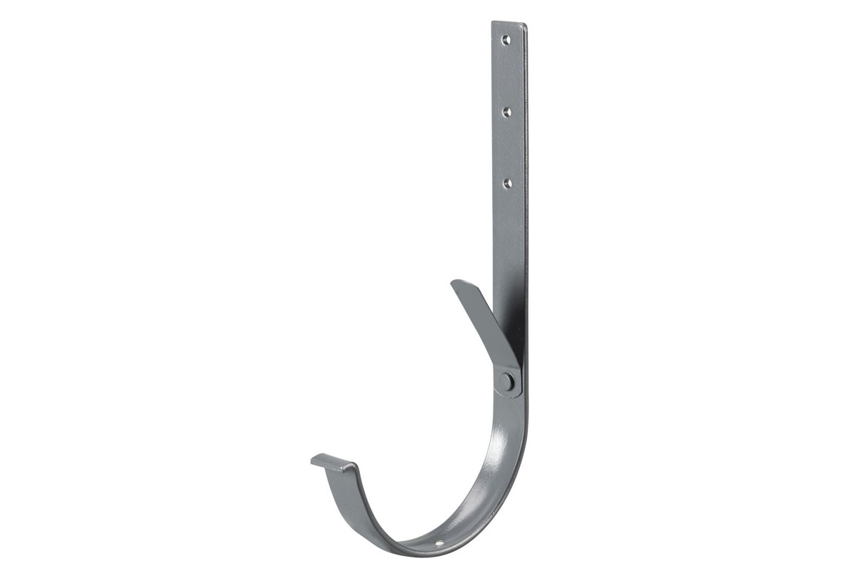 Gutter hook 210 mm long under vulsta NIAGARA galvanized Florian Centrum
