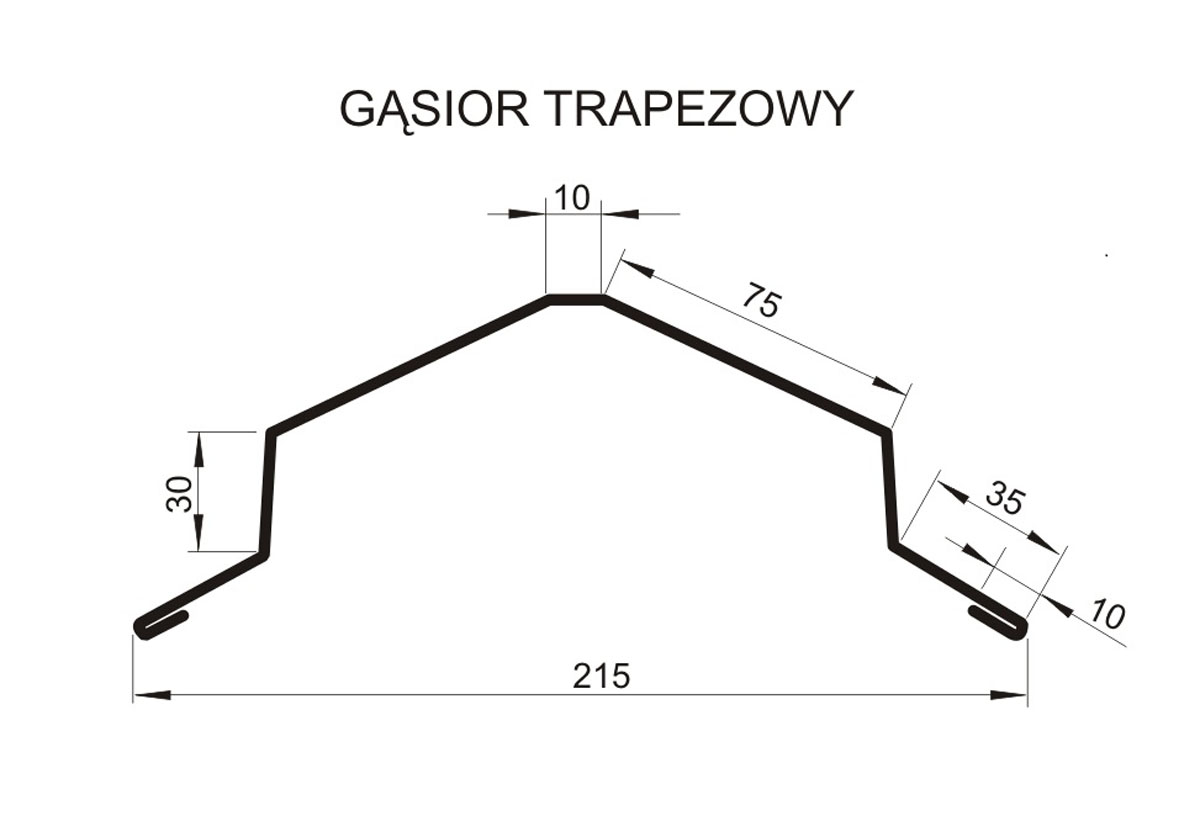 Gąsior trapezowy- FK