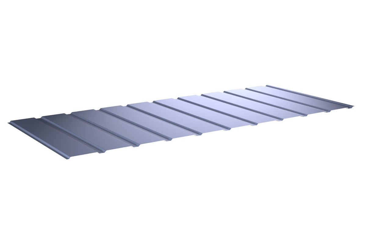 T-8 FT Trapezoidal facade sheets Florian Centrum