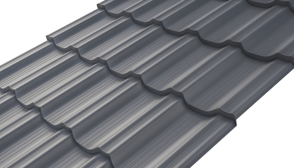 Finezja MAX metal roofing tile Metal roof tiles Florian Centrum