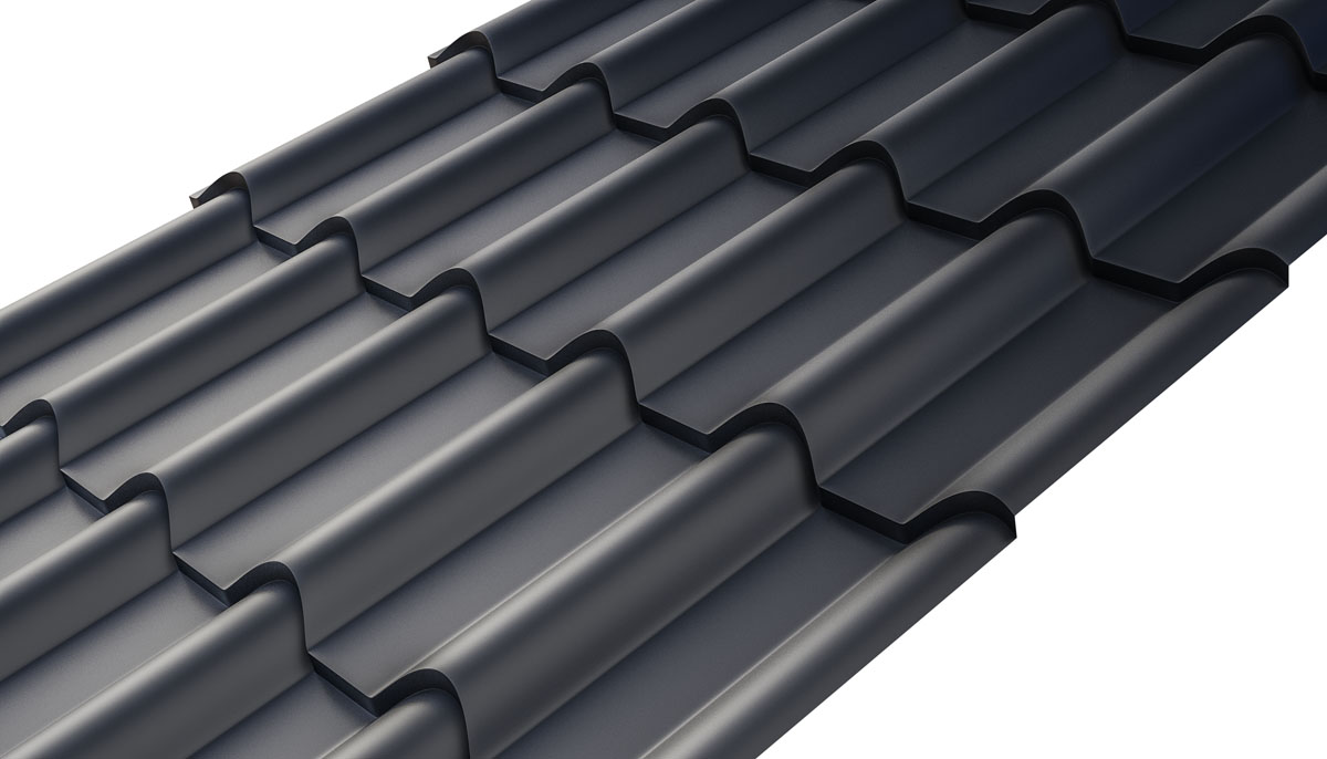 Klara metal roofing tile Metal roof tiles Florian Centrum