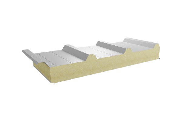 Roof sandwich panels with mineral wool core Sandwich panels Florian Centrum