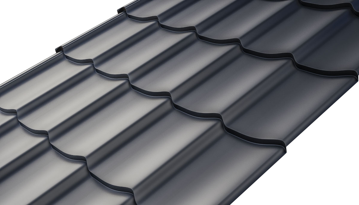 Rose sheet metal roofing Metal roof tiles Florian Centrum