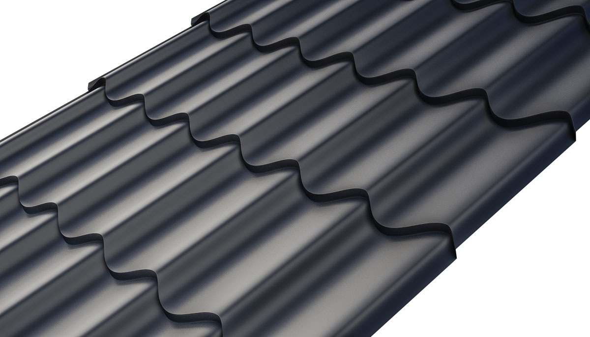 Sofia metal roofing tile Metal roof tiles Florian Centrum